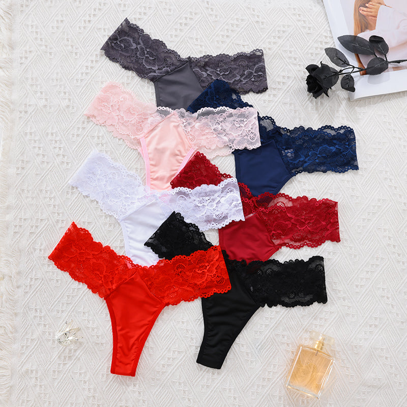 Sexy Lingerie 7 Pack Lace Underwear Set for Her