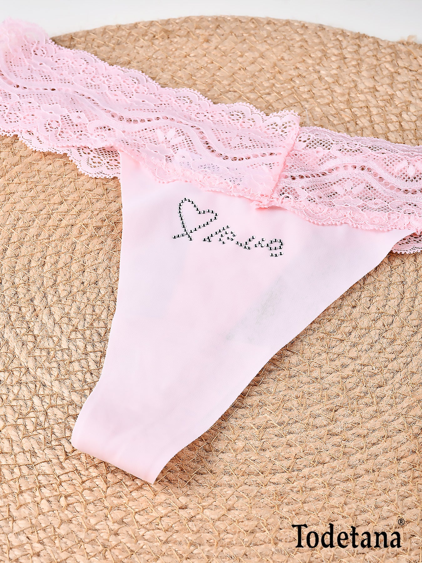 LOVE Lace Thong 6 Pack